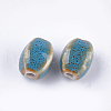 Handmade Porcelain Beads PORC-S498-07J-2