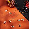 Beebeecraft 10Pcs Halloween Themed Brass Pendants KK-BBC0015-68B-4