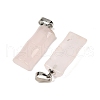 Natural Rose Quartz Pendants G-F795-E01-P-2