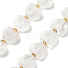 Natural Quartz Crystal Beads Strands G-B044-B15-01-2