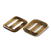 Rectangle Resin Buckle Clasps FIND-WH0129-33A-2