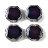 Two Tone Glass Beads GLAA-Z007-11A-2