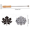 Stainless Steel Branding Iron Stamps AJEW-WH0158-010-2