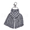 Polycotton(Polyester Cotton) Tassel Big Pendants Decorations FIND-R090-02-1