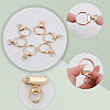 Gorgecraft 12pcs Alloy Swivel Clasps AJEW-GF0009-17-6