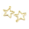 Rack Plating Alloy Pendants PALLOY-D023-03G-2