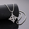 Viking Knot Stainless Steel Pendant Necklaces FS-WG1D0B5-01-1