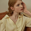 FIBLOOM 4Pcs 4 Style Hat & Shoes Enamel Pendant Necklaces Set with Cable Chains NJEW-FI0001-11-6