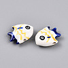 Handmade Porcelain Beads PORC-N009-08C-2