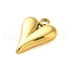 201 Stainless Steel Pendants STAS-G338-07G-1-2