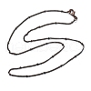 Brass Satellite Chain Necklaces NJEW-D302-84R-1