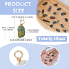 DICOSMETIC 50Pcs Natural Indian Agate Pendants G-DC0001-43-2