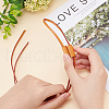 Leather Bag Drawstring Cord & Cord Slider Sets DIY-WH0453-50A-02-4