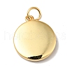 Rack Plating Brass Micro Pave Cubic Zirconia Pendants KK-H431-09G-A-2