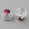 Fashion Iron Spirl Coils Hair Clip OHAR-WH0021-15C-1