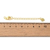Rack Plating Brass Ends with Chain and Lobster Claw Clasps KK-F873-03G-3