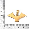 304 Stainless Steel Pendants STAS-V012-02AG-3