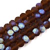 Transparent Glass Beads Strands EGLA-A044-T6mm-MB02-1