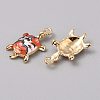 Alloy Enamel Pendants FIND-CJC0027-01G-10-2