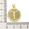 Brass with Cubic Zirconia Pendant FIND-Z023-09C-02-3