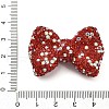Bowknot Shape Polymer Clay Rhinestone Beads CLAY-NH0001-05C-3