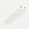 Tarnish Resistant 304 Stainless Steel Flat Head Pins STAS-S076-75-40mm-2