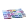 288G 24 Styles Glass Seed Beads SEED-FS0001-26C-6