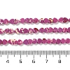 Dyed Synthetic Imperial Jasper Beads Strands G-M403-A35-01-5