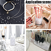 SOFPLATE 4 Sets Acrylic Rhinestone Pointed Back Cabochons GACR-SP0001-02A-5