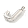 Non-Tarnish 304 Stainless Steel Pendants STAS-C102-16P-J-2