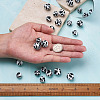 20Pcs 2 Colors Silicone Beads SIL-TA0001-07A-10