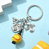 Alloy & Wood Keychain KEYC-JKC01187-01-2