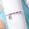 Glass Seed Beads Braided Bracelets BJEW-MZ00176-01-1