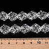 Transparency Glass Beads Strands GLAA-T023-14-4