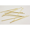 Brass Flat Head Pins X-HP5.0cmCY-G-1