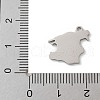 201 Stainless Steel Pendants STAS-S157-16P-3