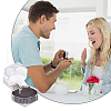 DICOSMETIC 50Pcs Octagonal Transparent Plastic Ring Boxes OBOX-DC0001-02B-7