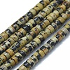 Natural Dalmatian Jasper Beads Strands G-F631-A06-1