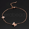 Stainless Steel Charm Anklets WGE3F25-11-1