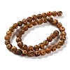 Dyed & Heated Tibetan Style dZi Beads Strands G-P564-A01-01B-3