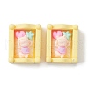 Opaque Resin Cabochons RESI-Z001-13A-1