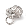 Brass Micro Pave Cubic Zirconia Pendants KK-P308-47P-2