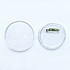 Plastic Safety Brooch Findings ZXFQ-PW0001-005-3