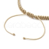 4Pcs Sea Animals Synthetic Turquoise Beads Braided Nylon Cord Bracelets BJEW-JB10210-5