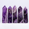 Natural Amethyst Hexagonal Decoration Ornament PW-WG79962-03-3