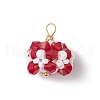Glass Pendants PALLOY-MZ00673-3