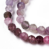 Natural & Synthetic Mixed Gemstone Beads Strands G-D080-A01-02-11-3