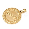 304 Stainless Steel Pendants STAS-C131-04G-12-2