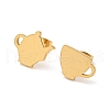 304 Stainless Steel Stud Earrings EJEW-E294-02G-1