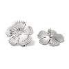 Non-Tarnish 304 Stainless Steel Stud Earrings for Women EJEW-Z303-11P-1